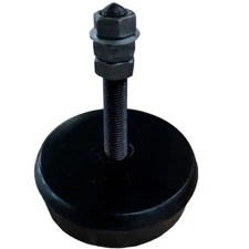 Machinery Mount Leveling Pads Model 4B 5-7/8" Diameter 16mm Bolt