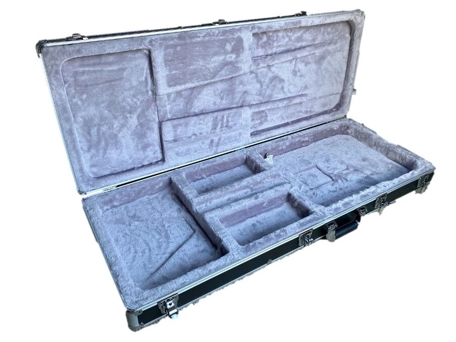Electric Guitar Flight Case-Black Aluminium 105 x 40 x 13cm - image 4 of 4