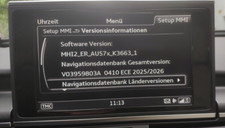 Audi A6/A7 4G C7 Navigation Update Europa 2025/2026
