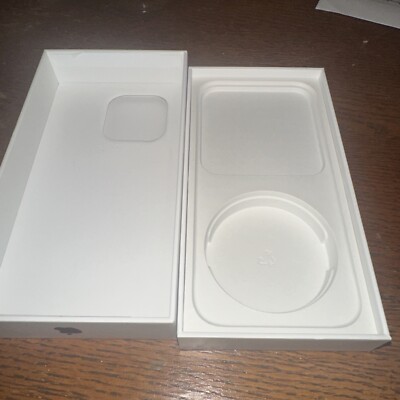 Authentic Apple iPhone 14 PRO Space Black 256GB Empty Box Only No