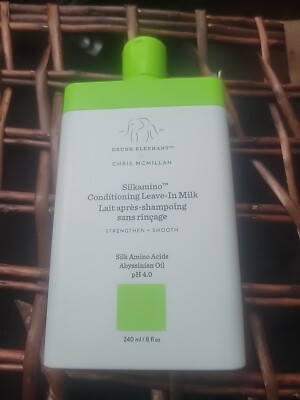 DRUNK ELEPHANT Silkamino Conditioning Leave in Milk pH 4.0 STRENGTHEN SMOOTH 8oz
