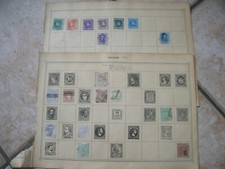 ESPAGNE  LOT DE TIMBRES ANCIENS (E375)