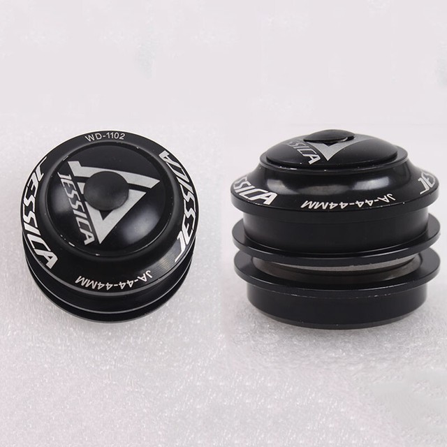 44mm MTB Road Bike Sealed Bearings Headset 11/8" Fit Straight Frame Head Tube eBay