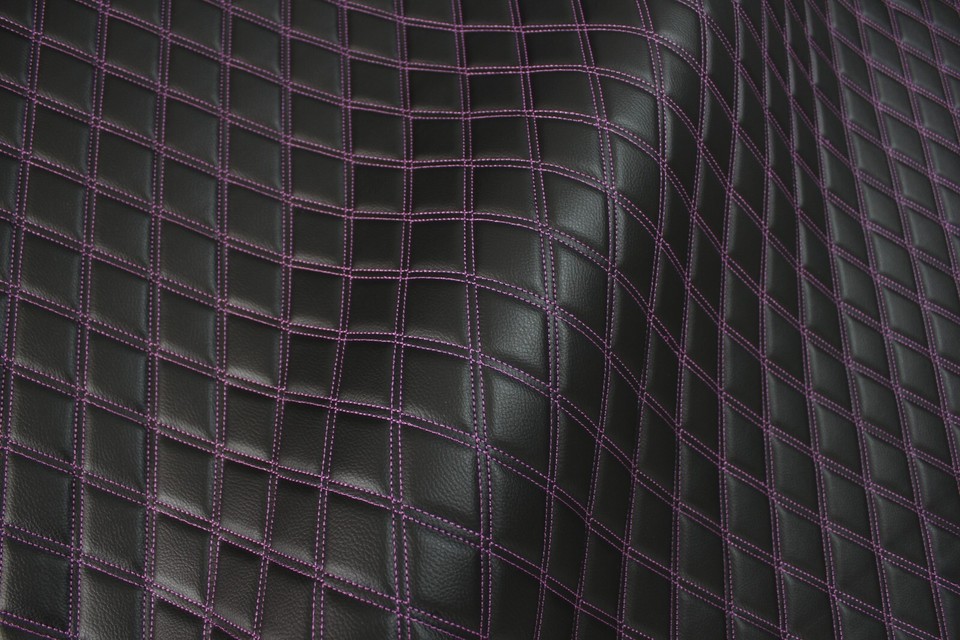 Tessuto Ecopelle Trapuntato - Per Tappezzeria E Sedili Auto - Foto 7