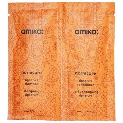 Amika Normcore Signature Sachet Duo (Shampoo & Conditioner) - Winter Sale!
