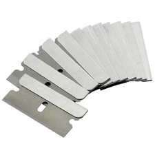 50 Pc Razor Blades, Flat Scraper Blades, One Edge Razor Blades