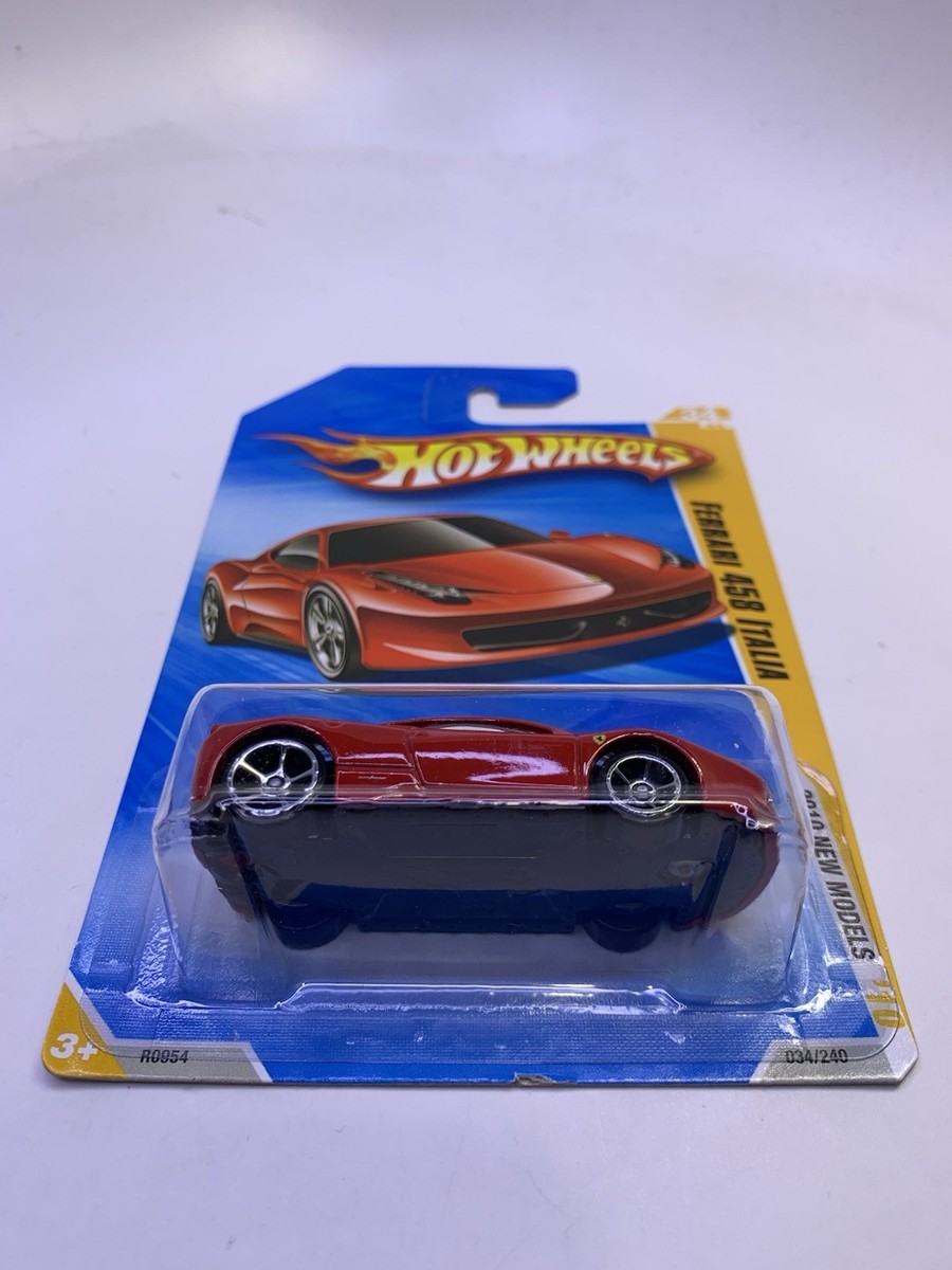 Hot Wheels Ferrari 458 Italia 2010 New Models #34/44 C61 | eBay