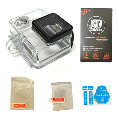 Waterproof Case Protective Standard Housing For GoPro Hero 3/3+/4 Black Silver