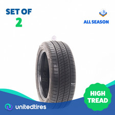Set Of 2 Used 21550r17 Continental Controlcontact Tour M As Ev 95v - 1032