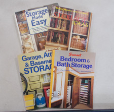4 STORAGE IDEAS # TRADE PB HC W/DJ BEDROOM BATH GARAGE ATTIC BASEMENT MADE EASY
