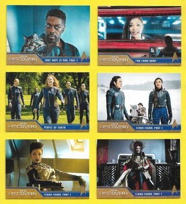 2022 Rittenhouse Star Trek Discovery Season 3 Gold Parallel Card # 1-78 You Pick