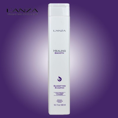 Glättendes Shampoo 300ml von L'Anza - beugt Frizz vor, beruhigt Locken & Wellen