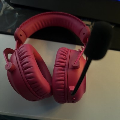 Logitech G PRO x 2 LIGHTSPEED Headset Wireless Gaming Headset Pink OVP Wie Neu