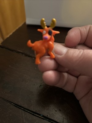Zuru Smashers - Dino Island Orange Deer with Eye Patch - 1'' Mini Figure