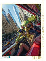 Calvendo Puzzle Sightseeing In New York | 1000 Pieces, Finished Size 25.2 × 18.9