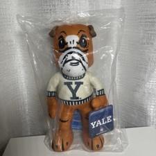 Bleacher Creatures Yale Bulldog Mascott Plush 10in Tall