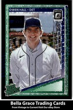 2025 Donruss Owen Hall #130 Detroit Tigers Circles MLB Baseball