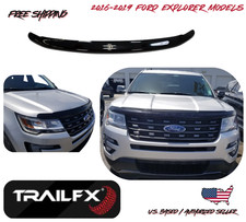 2016-2019 Ford Explorer Platinum Bolt-on Hood Bugflector Bug Shield Protector 2016-2019 Ford Explorer Platinum Bolt-on Hood Bugflector Bug Shield Protector