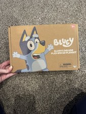 Bluey Deluxe Play and Go Playset Collector Case with Figures  Accessories