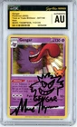 CGC Authentic Signed Marc Thompson Gengar 057/198 Trick or Trade Holo w/Doodle