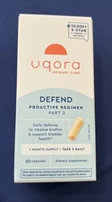 Uqora Defend 2 Dietary Supplement Capsules Exp 08/2026+