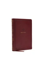 Nrsv, Catholic Bible, Standard Large Print, Leathersoft, Red, Comfort Print - by