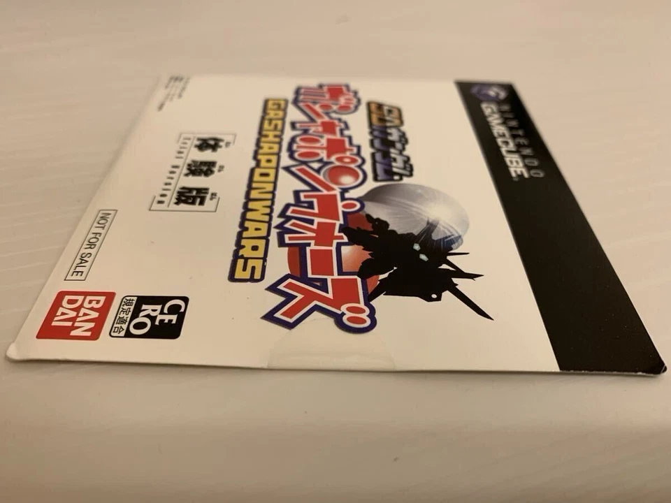 Nintendo GameCube SD Gundam Gashapon Wars Demo Disc Not for Sale Bandai Japan - Image 3 of 3