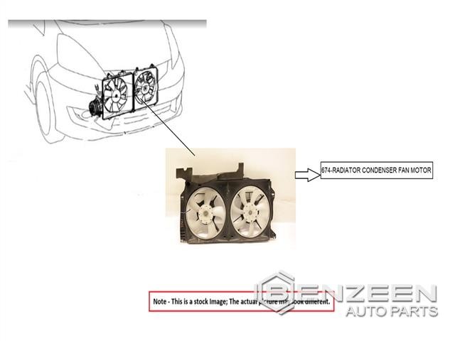 Maserati Levante 2018 Fan assembly