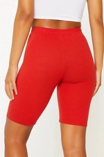 LADIES WOMEN'S CYCLING SHORTS DANCING BIKER LEGGINGS ACTIVE CASUAL SUMMER 4-26