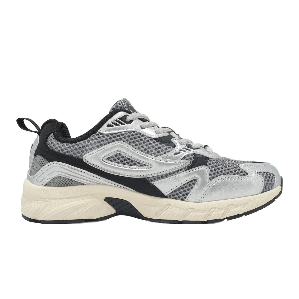 Fila Glisten Silver Grey Women Road Running Jogging Sports Shoes Sneakers - Immagine 3 di 4