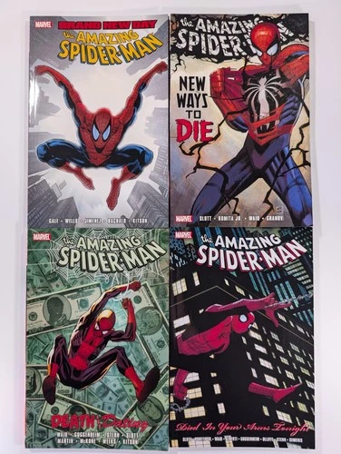 Marvel The Amazing Spider-Man Brand New Day TPB Trade Paperback New NM Lot of 4
