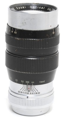 @ Kyoei Optical Acall 3,5/135mm lens for Leica Screw Mount Glass needs cleaning