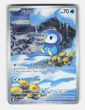 Piplup 098/094 Illustration Rare Phantasmal Flames Pokemon Holo Near Mint