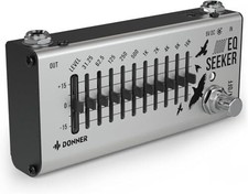 Donner EQ Seeker 10-Band Guitar EQ Pedal True...