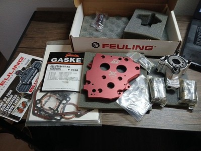 Harley Twin Cam 1999 - 2006 Cam Plate, Oil Pump, Lifters Feuling 7071 HP FXD FLH