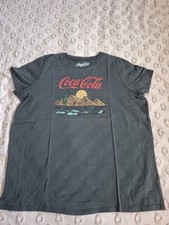 Vintage Torrid Coca Cola Classic Fit Cotton Crew Tee Grau, Gr. M.