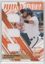 2019 Elite Extra Edition Triple Prospect Materials Orange /199 Ryan McKenna 10q4