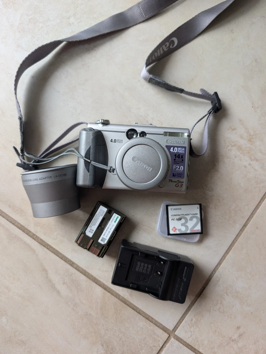 Canon PowerShot G3 Digital Cameras for Sale | Shop New & Used