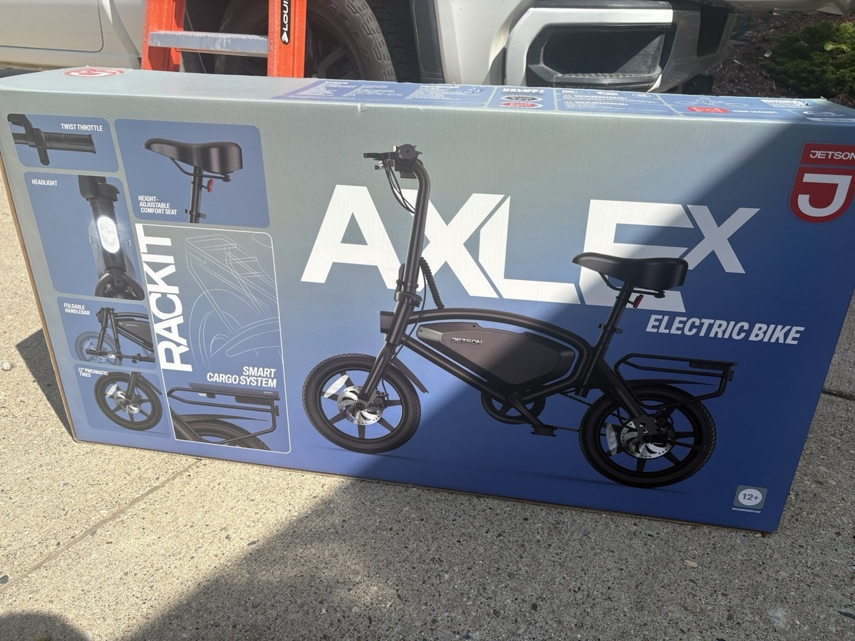Axle Ride Jetson Bolt Electric Bike JETSON AXLE X ADULT 12” STEP