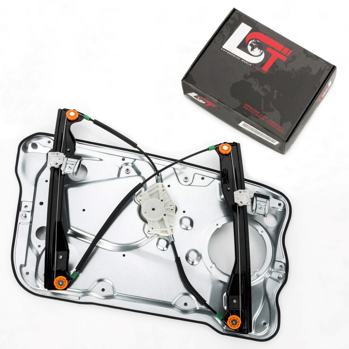 Manual Window Regulator With Plate Front Right For Skoda Fabia I 6Y 1999-2008
