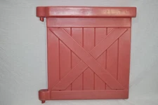 Vintage Little Tikes Tykes Log Cabin Playhouse Playset Replacement Door GUC