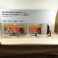 LG 34" 34WR50QK UltraWide QHD Curved HDR 100Hz