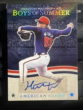 2025 Panini Boys Of Summer American Glory Signatures Hurston Waldrep Auto #22/25