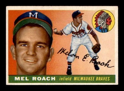 1955 Topps #117 Mel Roach   EX/EX+ X2805037