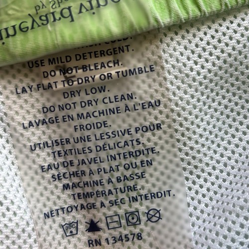 Vineyard Vines 7" Island Chappy Swim Trunks Youth Boys Size Small Green Chevron - Picture 15 of 17