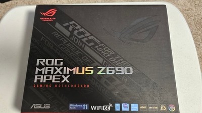 ASUS ROG Maximus Z690 Apex WiFi Intel Z690 LGA 1700 ATX M.2 Motherboard PCIe 5.0