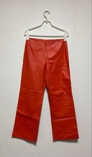 USED BEAUTIFUL FENDI LEATHER PANTS GOOD