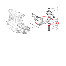 Support moteur Fiat MAREA