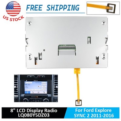 8'' LCD Display LQ080Y5DZ03 für Ford Explorer SYNC 2 Autoradio-Monitor 2011-2016