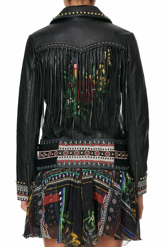 NWT CAMILLA FRANKS Limited "Blackheath Betty" Studded Biker Jacket - Small $2499 - Image 4 of 4